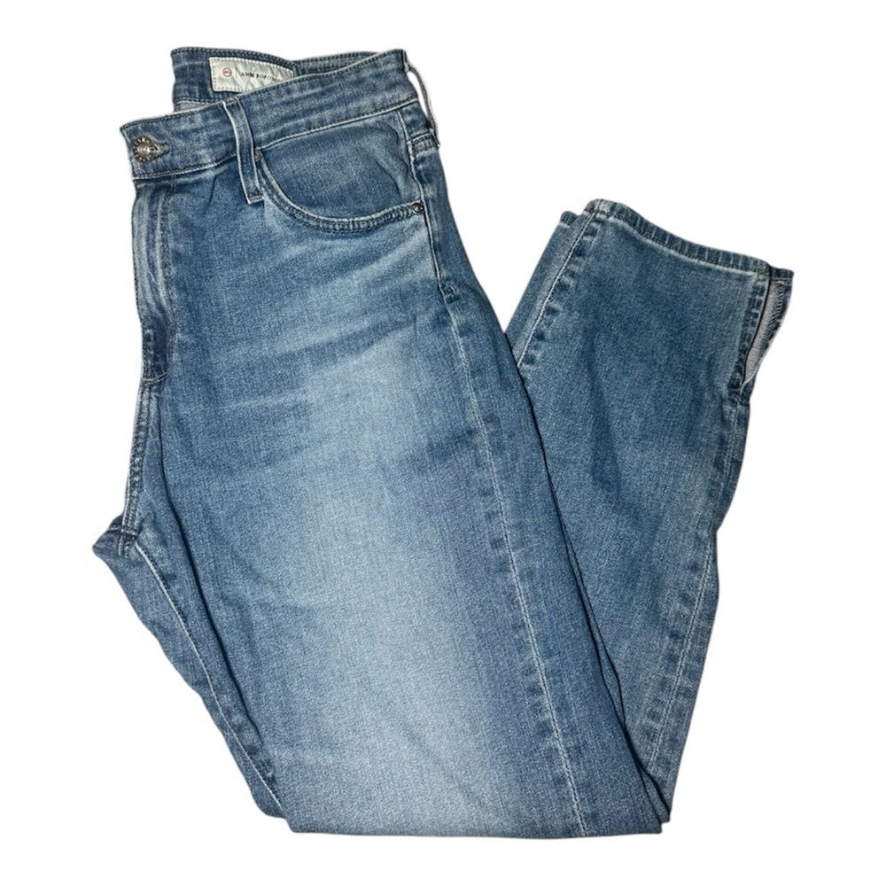 AG Anthropologie Straight Leg Petite Jeans 31P